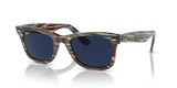 Photo Striped Grey / Clear/Blue (1387GG)