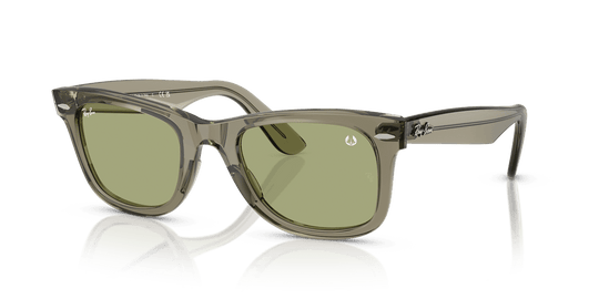 Ray-Ban WAYFARER RB2140 - Transparent Green / Bottle Green (68694E)