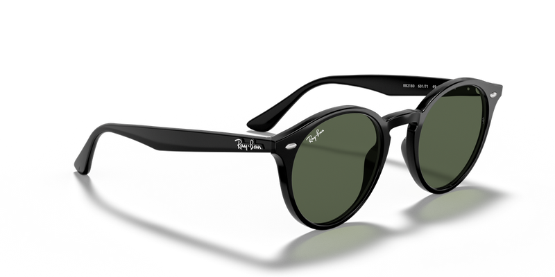 Ray-Ban RB2180 in Black / Dark Green (601/71) - Alternate View