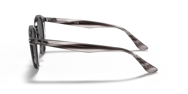 Ray-Ban RB2180 in Striped Grey Havana / Grey Classic (643087) - Alternate View