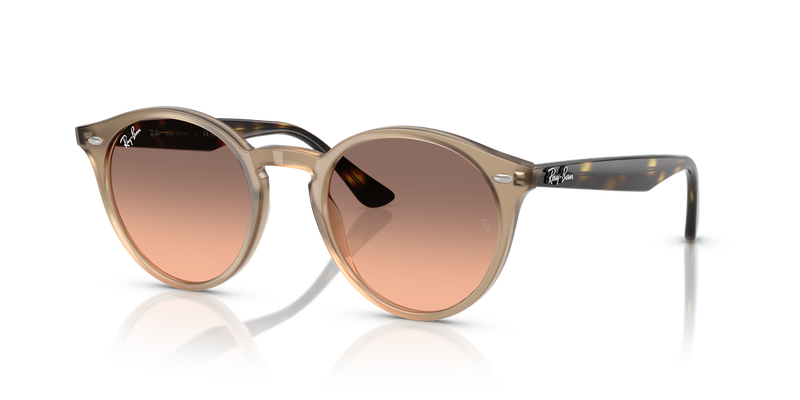 Ray-Ban RB2180 in Turtledove / Pink Gradient Grey (678846) - Alternate View