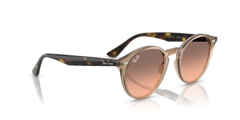 Ray-Ban RB2180 in Turtledove / Pink Gradient Grey (678846) - Alternate View