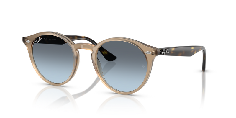 Ray-Ban RB2180 in Turtledove / Blue Gradient Grey (6788V1) - Alternate View