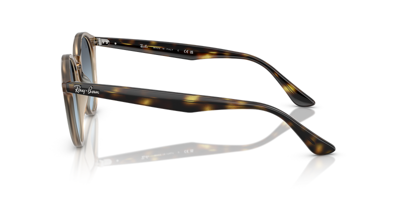Ray-Ban RB2180 in Turtledove / Blue Gradient Grey (6788V1) - Alternate View