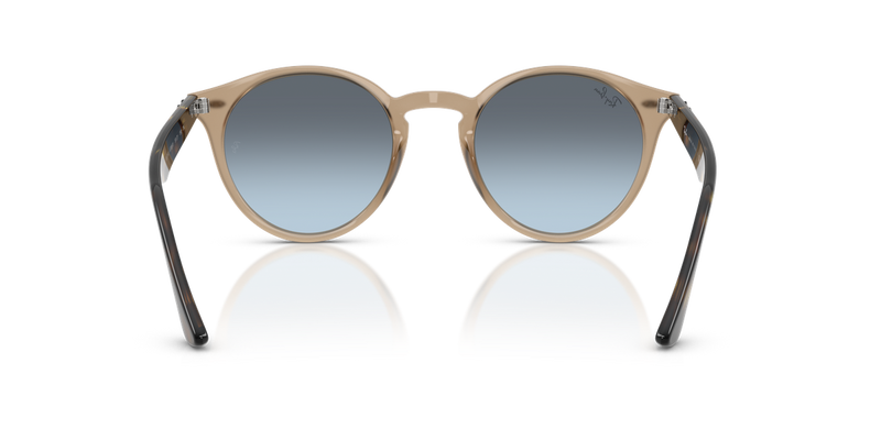 Ray-Ban RB2180 in Turtledove / Blue Gradient Grey (6788V1) - Alternate View