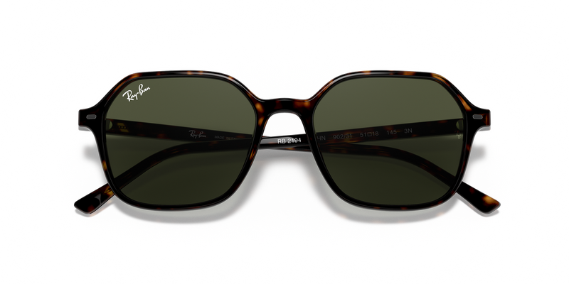 Ray-Ban JOHN in Tortoise - Side View