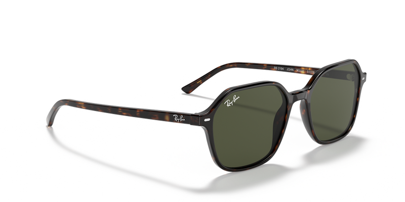 Ray-Ban JOHN in Tortoise - Alternate View