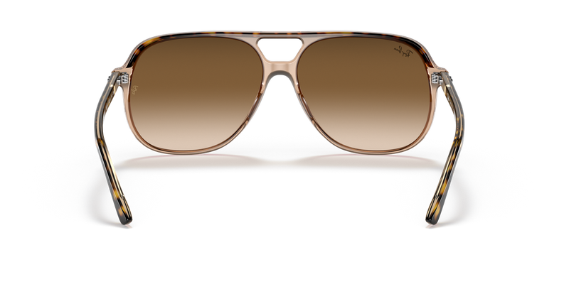 Ray-Ban BILL in Havana On Transparent Brown / Light Brown Gradient (129251) - Alternate View