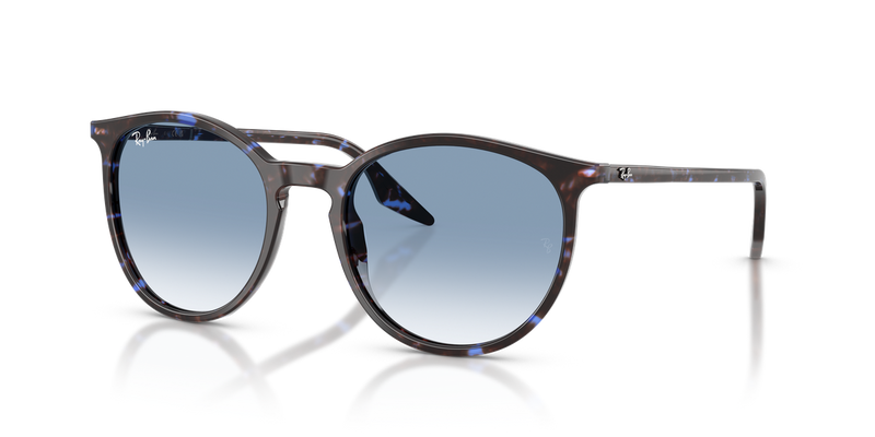 Ray-Ban RB2204 in Havana Blue Turtle / Clear Gradient Blue (14303F) - Alternate View