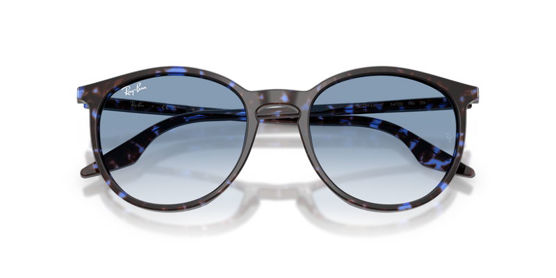 Ray-Ban RB2204 in Havana Blue Turtle / Clear Gradient Blue (14303F) - Alternate View
