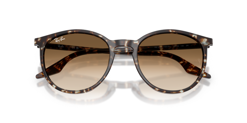 Ray-Ban RB2204 in Havana Yellow Turtle / Clear Gradient Brown (143151) - Alternate View