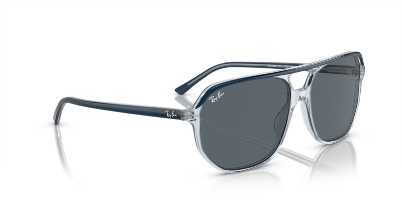 Ray-Ban BILL ONE in Blue On Transparent Blue / Blue (1397R5) - Alternate View