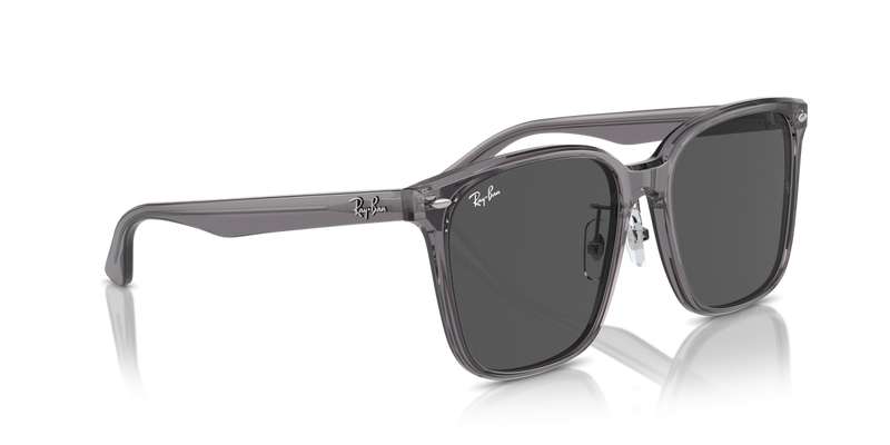 Ray-Ban RB2206D in Transparent Grey / Dark Grey (139987) - Alternate View