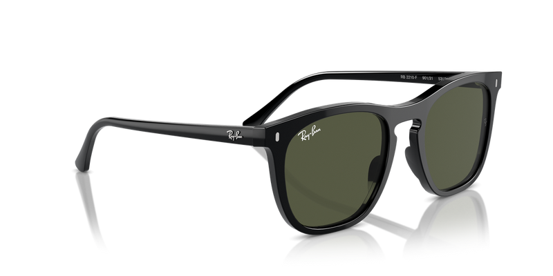Ray-Ban RB2210F in Black - Alternate View