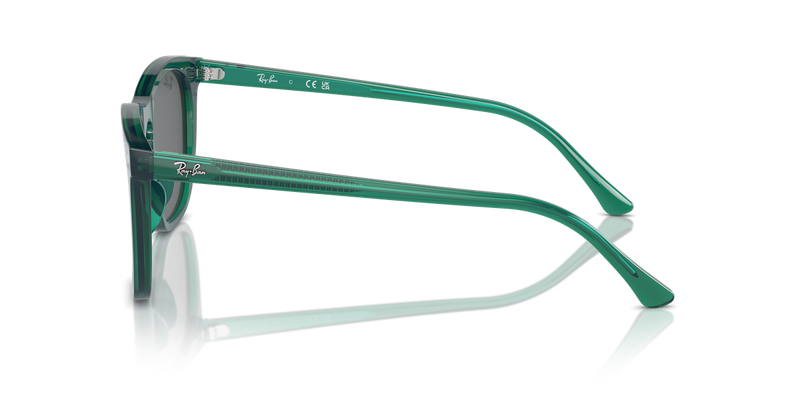 Ray-Ban RB2210 in Transparent Green / Dark Grey (6615B1) - Alternate View