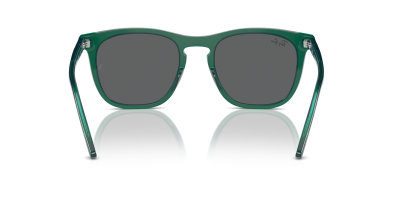 Ray-Ban RB2210 in Transparent Green / Dark Grey (6615B1) - Alternate View