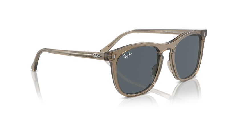 Ray-Ban RB2210 in Transparent Brown / Blue (6765R5) - Alternate View