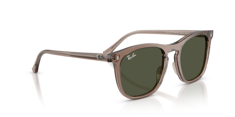 Ray-Ban RB2210 in Transparent Light Brown / Green (845731) - Alternate View