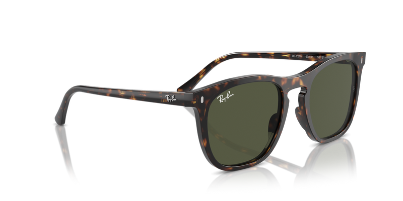Ray-Ban RB2210 in Havana / Green (902/31) - Alternate View