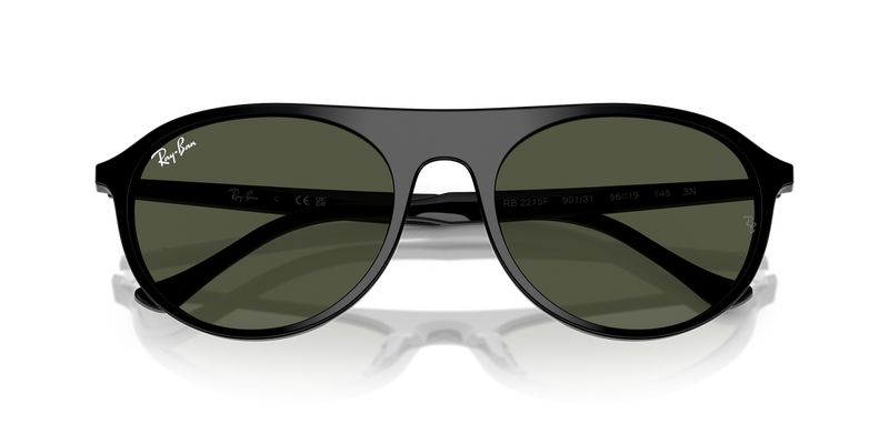 Ray-Ban RB2215F in Black - Alternate View