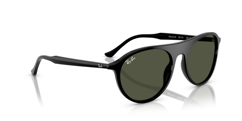 Ray-Ban RB2215F in Black - Alternate View