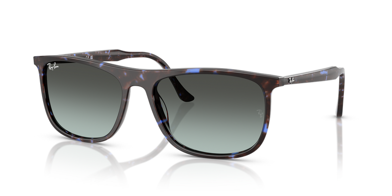 Ray-Ban RB2216F in Havana Blue Turtle - Front View