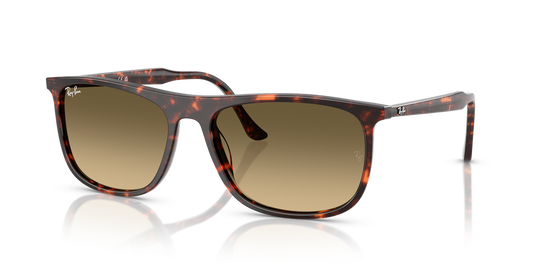 Ray-Ban RB2216 - Havana Red Turtle / Brown Vintage Gradient Black (14290A)