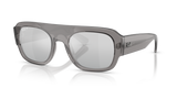 Transparent Grey / Grey Mirror Gradient Silver Polarized (668482)