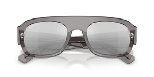 Transparent Grey / Grey Mirror Gradient Silver Polarized (668482)
