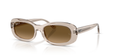 Transparent Beige / Gradient Brown Polarized (6827M2)