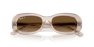 Transparent Beige / Gradient Brown Polarized (6827M2)