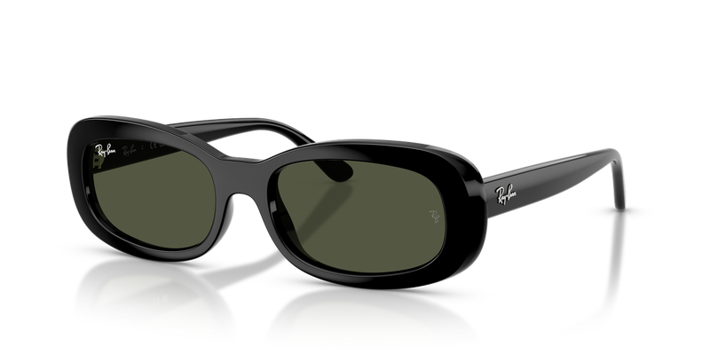 Ray-Ban RB2221 in Black / Green (901/31) - Alternate View