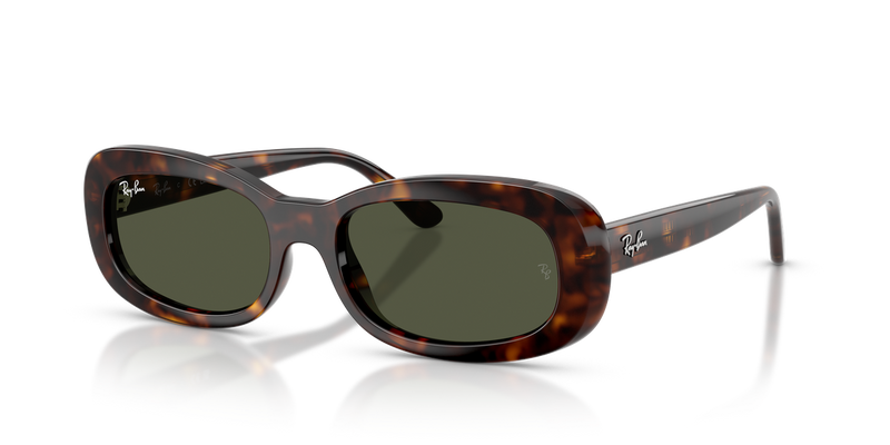 Ray-Ban RB2221 in Havana / Green (902/31) - Alternate View