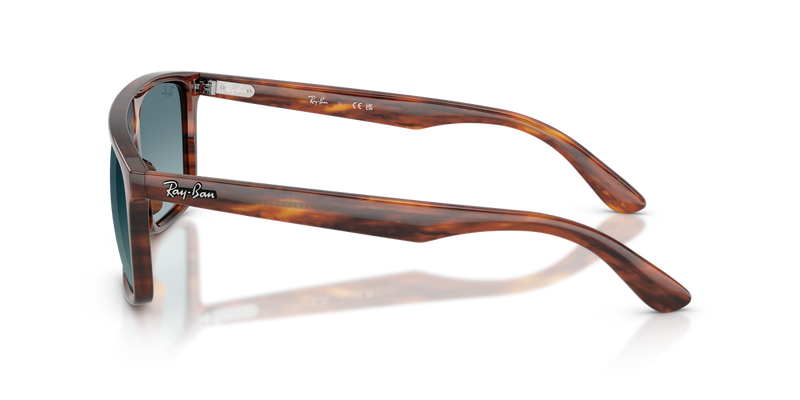 Ray-Ban RB2222F in Striped Havana - Alternate View