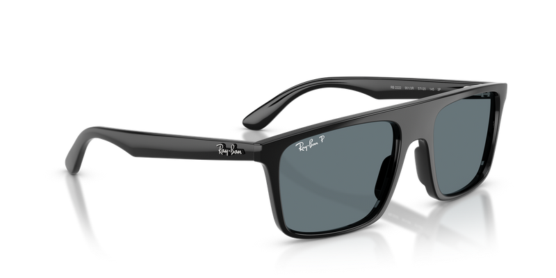 Ray-Ban RB2222 in Black / Dark Blue Polarized (901/3R) - Alternate View