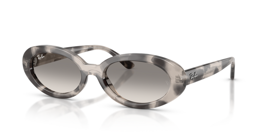Ray-Ban RB2223F - Opal Grey Havana / Clear Gradient Grey (144832)