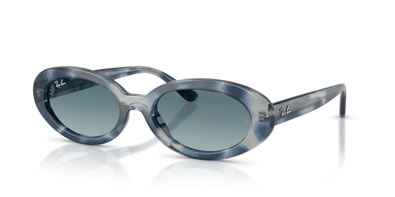 Ray-Ban RB2223 in Opal Blue Havana / Blue Gradient Grey (14503M) - Alternate View