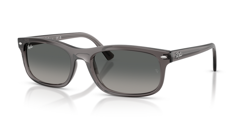 Ray-Ban RB2224F in Opal Light Grey / Grey Gradient (667571) - Alternate View