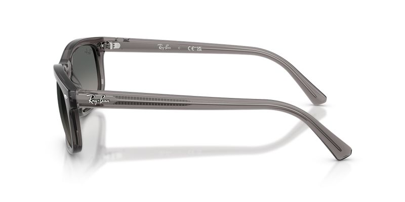 Ray-Ban RB2224F in Opal Light Grey / Grey Gradient (667571) - Alternate View