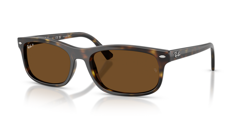 Ray-Ban RB2224 in Havana / Polarized Brown (710/57) - Alternate View