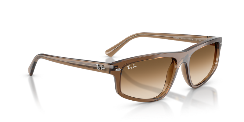 Ray-Ban RB2225 in Transparent Light Brown / Clear Gradient Brown (664051) - Alternate View