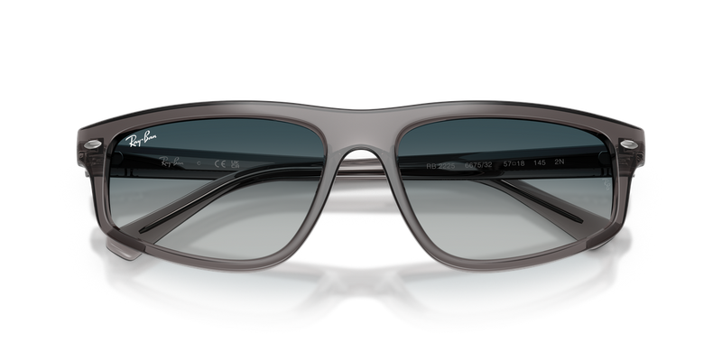 Ray-Ban RB2225 in Opal Light Grey / Grey Gradient Blu (667532) - Alternate View