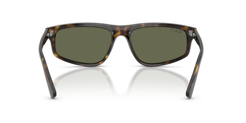 Ray-Ban RB2225 in Havana / Green Polarized (710/58) - Alternate View
