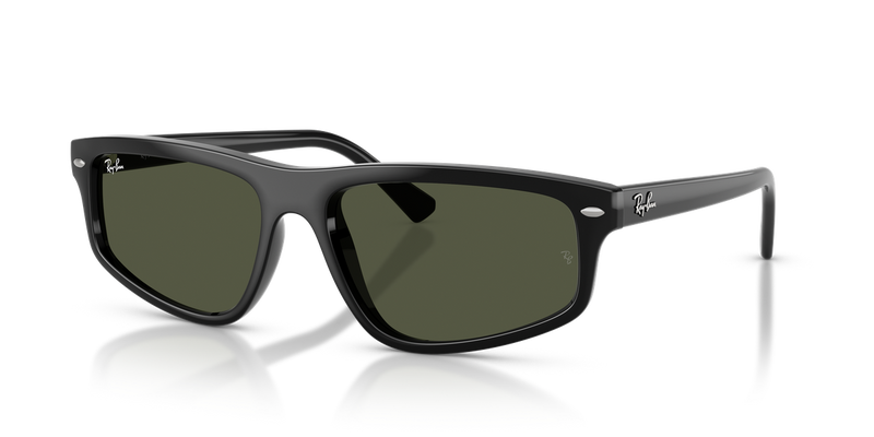 Ray-Ban RB2225 in Black / Green (901/31) - Alternate View