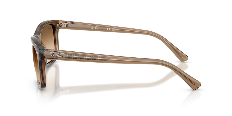 Ray-Ban RB2226F in Transparent Light Brown / Clear Gradient Brown (664051) - Alternate View