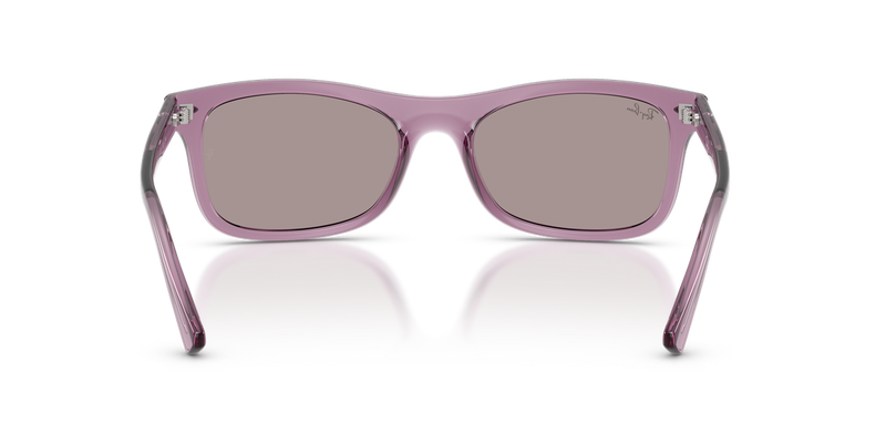 Ray-Ban RB2226F in Transparent Violet / Violet (684753) - Alternate View