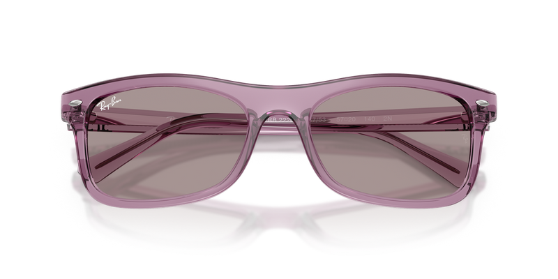 Ray-Ban RB2226 in Transparent Violet / Violet (684753) - Alternate View