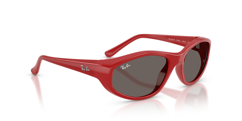 Ray-Ban RB2228F in Red - Alternate View