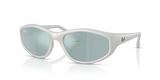 Silver / Light Green Mirror Silver (690330)