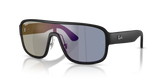 Matte Black / Dark Blue Mirror Violet (901SB2)